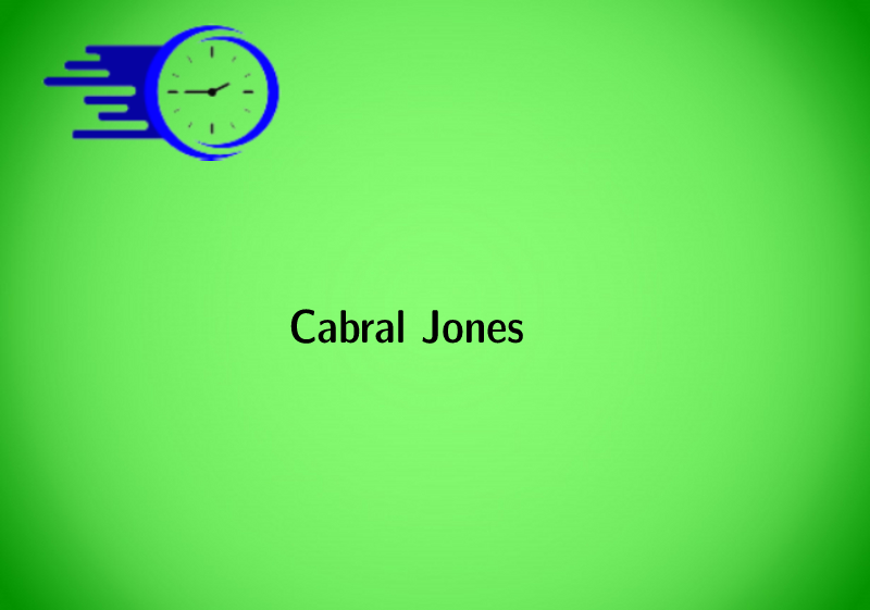 Cabral Jones