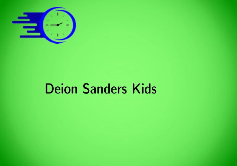 Deion Sanders Kids
