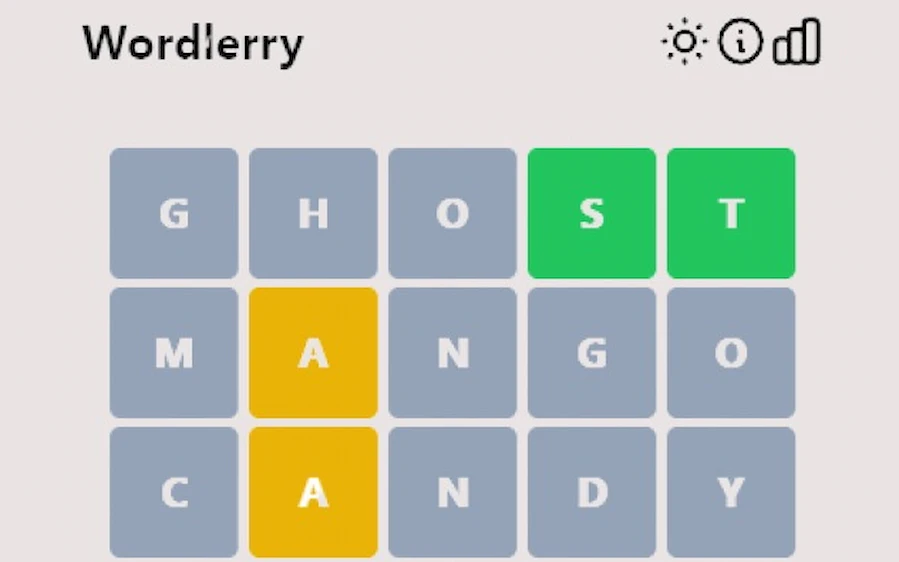 Harry Styles' Wordlerry Game