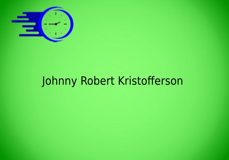 Johnny Robert Kristofferson