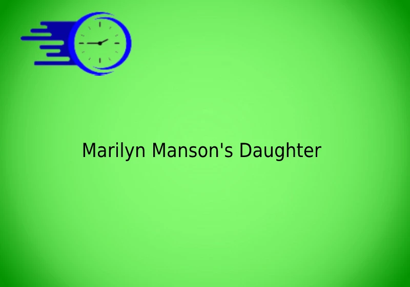 Marilyn Manson's Daughter