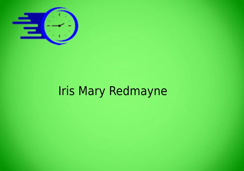 Iris Mary Redmayne