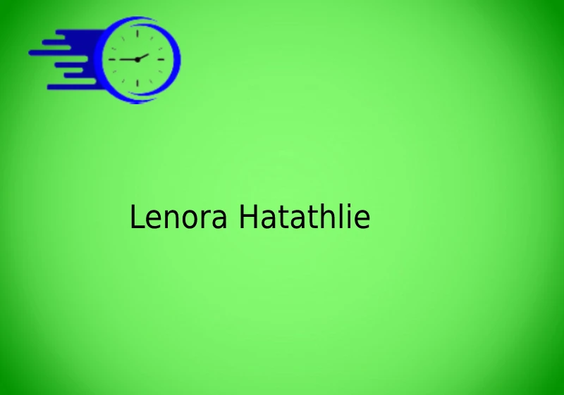 Lenora Hatathlie