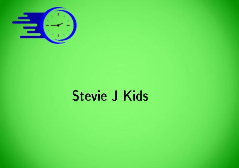 Stevie J Kids