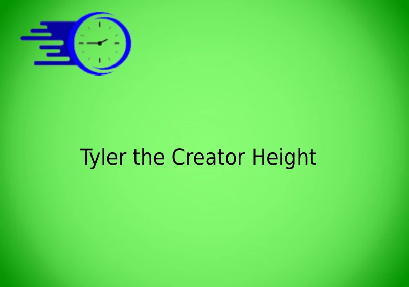 Tyler the Creator Height