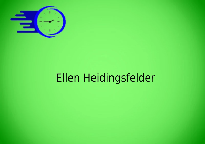 Ellen Heidingsfelder 