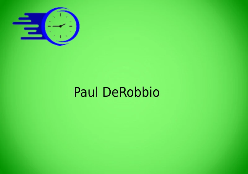 Paul DeRobbio