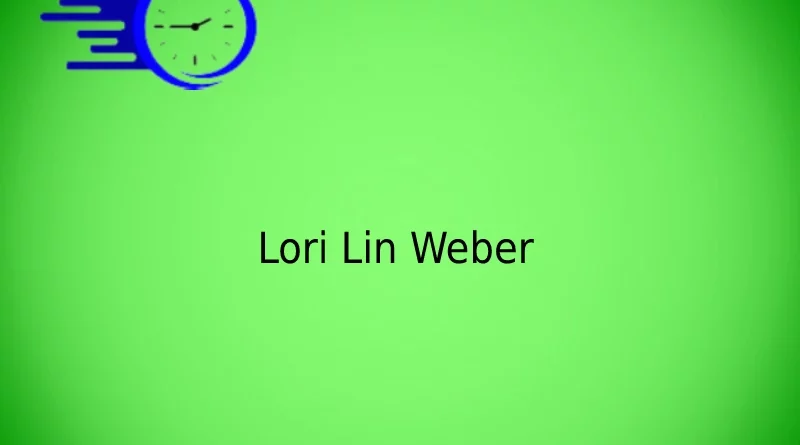 Lori Lin Weber