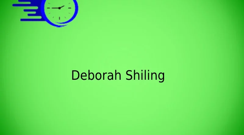 Deborah Shiling