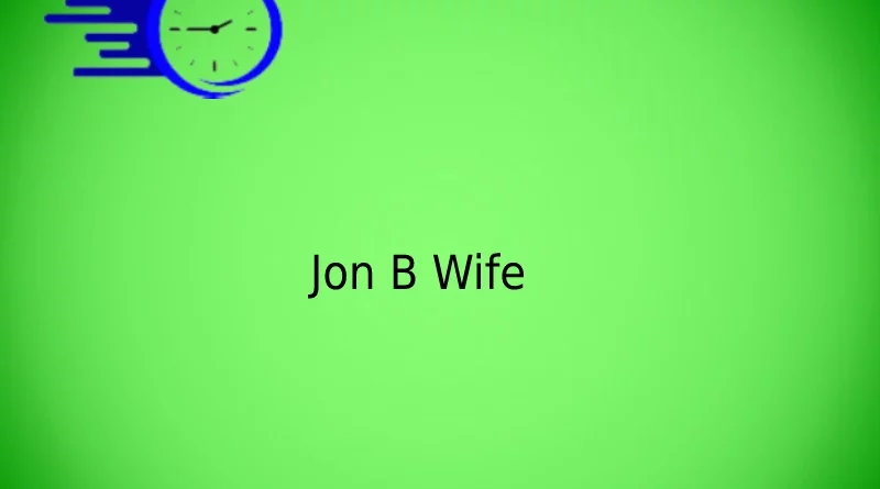Jon B Wife