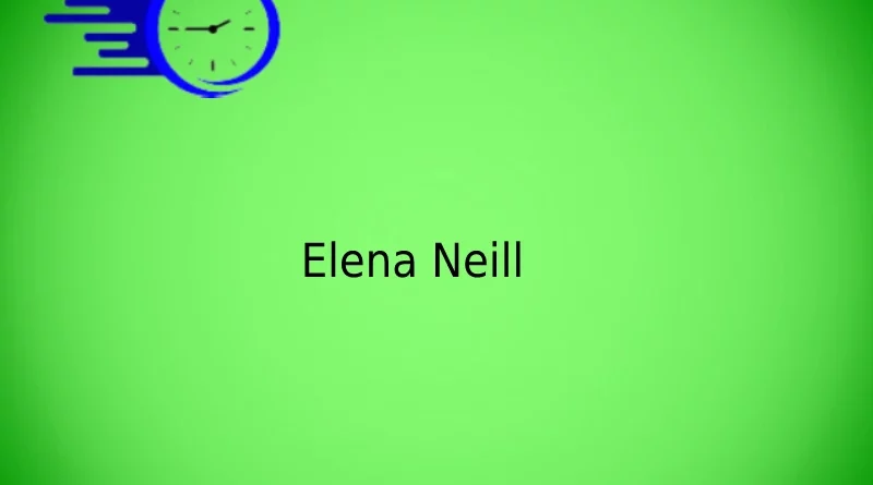 Elena Neill