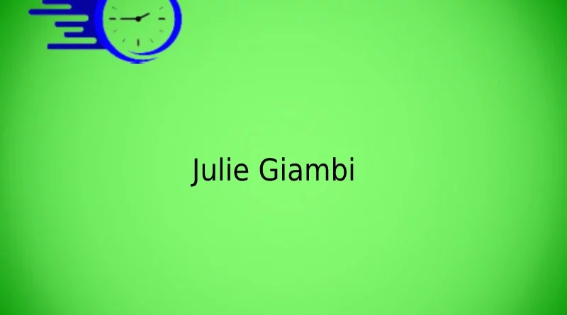 Julie Giambi