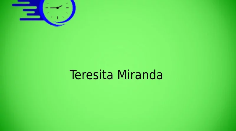 Teresita Miranda