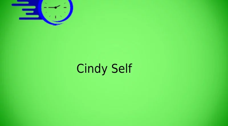 Cindy Self