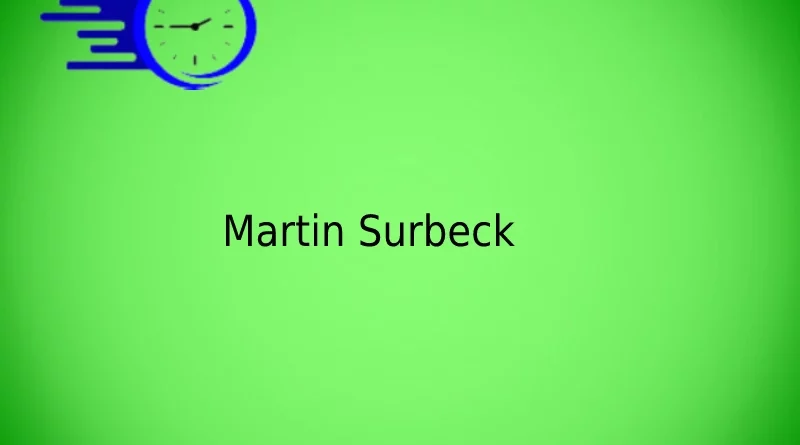Martin Surbeck