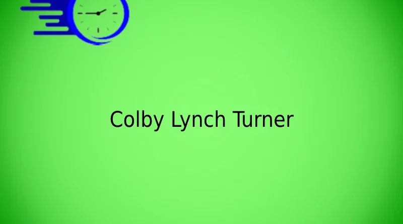 Colby Lynch Turner